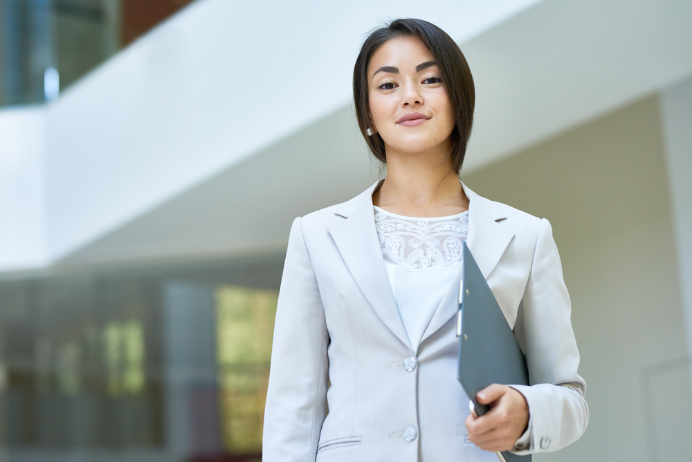 Business Woman Smile Image