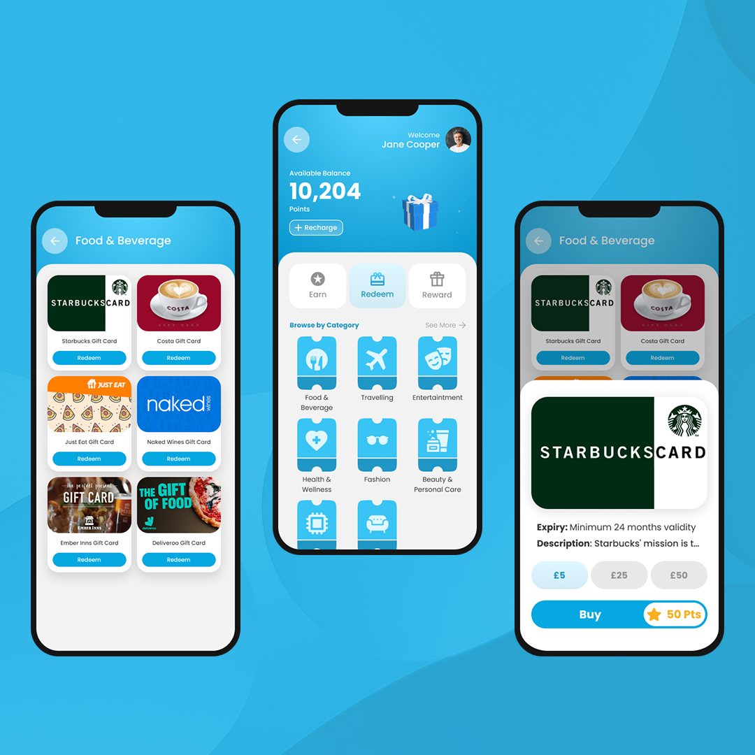 Mobile App UI Mockup